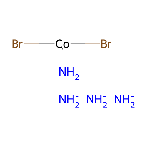 Azanide;dibromocobalt structure