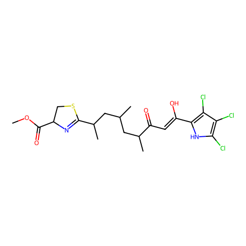 Thiazohalostatin structure