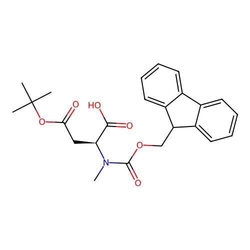 Fmoc-N-Me-Asp(OtBu)-OH structure