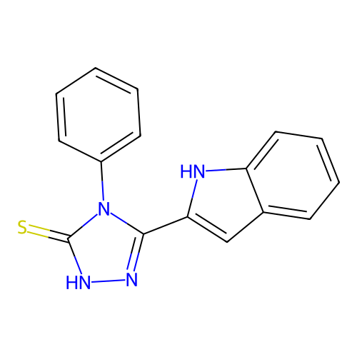 5-(1h-Indol-2-yl)-4-phenyl-4h-[1,2,4]triazole-3-thiol structure