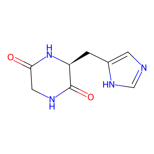 Cyclo(-Gly-His) structure