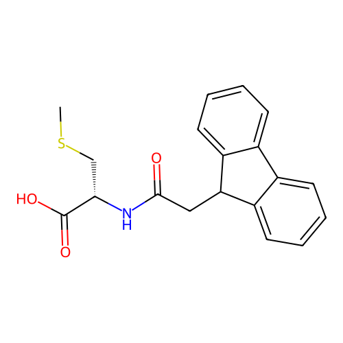 N-(9H-Fluoren-9-ylacetyl)-S-methylcysteine structure
