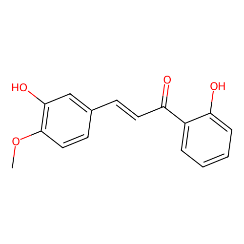 2',3-Dihydroxy-4-methoxychalcone structure