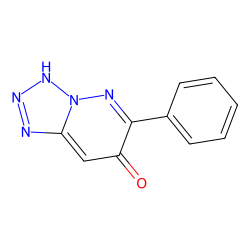 6-Phenyltetraazolo[1,5-b]pyridazin-7-ol structure