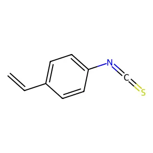 p-Vinylphenyl isothiocyanate structure