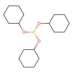Tricyclohexyl phosphite structure