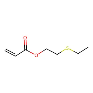 2-(Ethylthio)ethyl acrylate structure