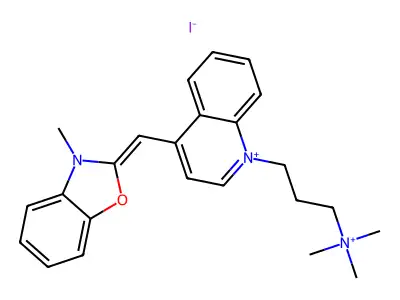 YO-TAP-1绿色荧光核酸染料 structure