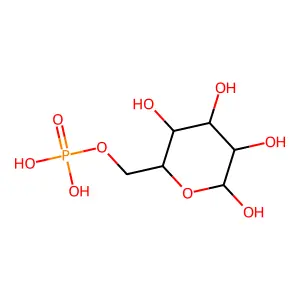α-D-葡萄糖-6-磷酸酯 structure