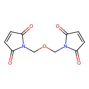 双(N-马来酰亚胺甲基)醚 structure