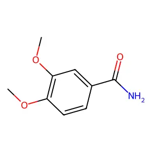 3,4-二甲氧基苯甲酰胺 structure
