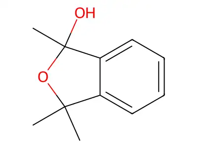 1,3,3-Trimethyl-2-benzofuran-1-ol structure