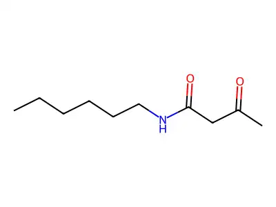 n-Hexyl-2-oxobutanamide structure