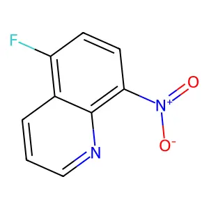 5-Fluoro-8-nitroquinoline structure