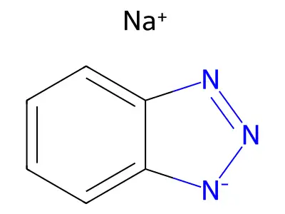 sodium 1H-benzotriazolide structure