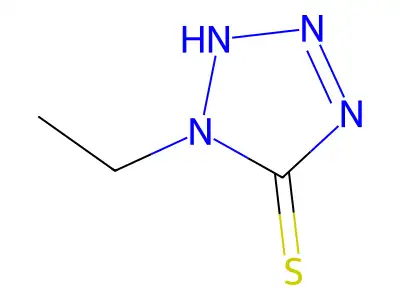 1-Ethyl-1,2-dihydro-5H-tetrazole-5-thione structure