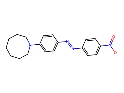 1-(4-(4-Nitrophenylazo)phenyl)octahydroazocine structure