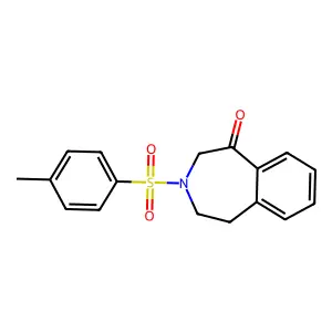 3-(4-Methylbenzene-1-sulfonyl)-2,3,4,5-tetrahydro-1H-3-benzazepin-1-one structure