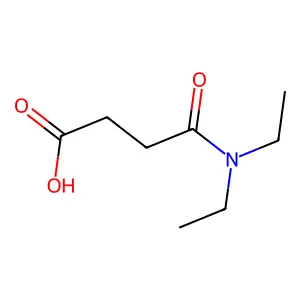 4-(二乙氨基)-4-氧代丁酸 structure