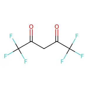 六氟乙酰丙酮 structure