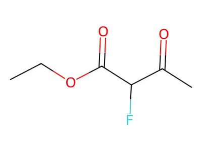 (R,S)-2-Fluoro-3-oxo-butyric acid ethyl ester structure