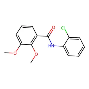 N-(2-chlorophenyl)-2,3-dimethoxybenzamide structure
