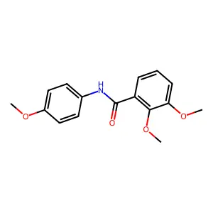 2,3-dimethoxy-N-(4-methoxyphenyl)benzamide structure