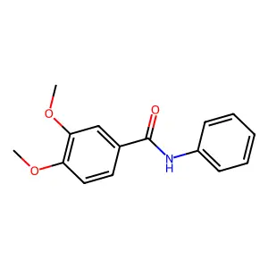 3,4-dimethoxy-N-phenylbenzamide structure