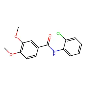 N-(2-chlorophenyl)-3,4-dimethoxybenzamide structure