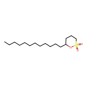 1,4-Hexadecansultone structure