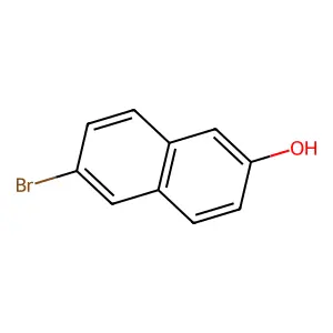 6-Bromo-2-naphthalenol structure