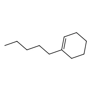 Cyclohexene, 1-pentyl- structure
