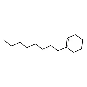 Cyclohexene, 1-octyl- structure
