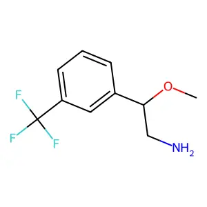 2-Methoxy-2-[3-(trifluoromethyl)phenyl]ethanamine structure