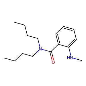 N,N-Dibutyl-2-(methylamino)benzamide structure