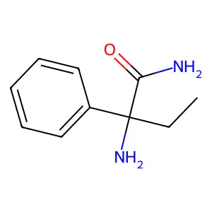 (2R)-2-amino-2-phenylbutanamide structure