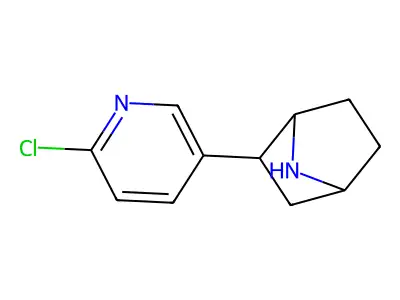 Epibatidine structure