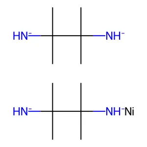 Bis((3-azanidyl-2,3-dimethylbutan-2-yl)azanide);nickel structure