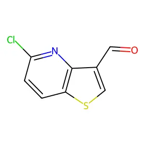 5-氯噻吩并[3,2-b]吡啶-3-甲醛 structure
