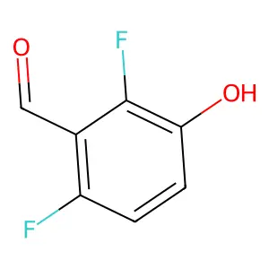 2,6-二氟-3-羟基苯甲醛 structure