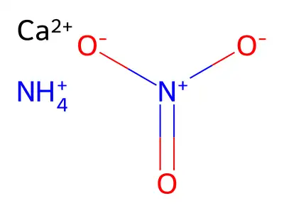 硝酸铵钙 structure