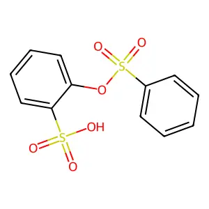 苯磺酰氧基苯磺酸 structure