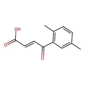 4-(2,5-二甲基苯基)-4-氧代丁-2-烯酸 structure