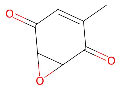 7-Oxabicyclo(4.1.0)hept-3-ene-2,5-dione, 3-methyl- structure