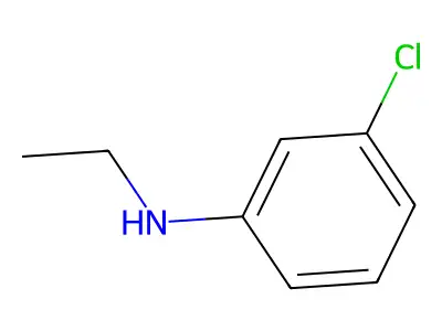 3-chloro-N-methylaniline structure