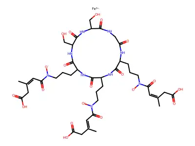 Ferrichrome A structure