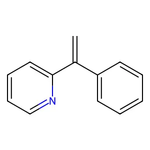 2-(1-Phenylethenyl)pyridine structure