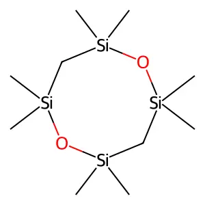 1,1,3,3,5,5,7,7-Octamethyl-2,6-doixa-1,3,5,7-tetrasilacyclooctane structure