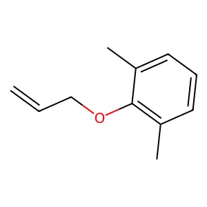 Allyl 2,6-dimethylphenyl ether structure