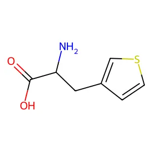 (R)-2-氨基-3-(噻吩-3-基)丙酸 structure